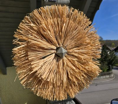 Wandhänger Sonne - Raffia Wandbehang